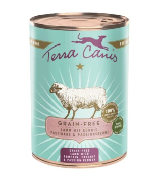 Terra Сanis Grain Free Вологий корм для собак Ягня з гарбузом, пастернаком, пасифлорою