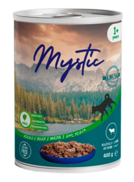 Вологий корм Mystic для собак шматочки індички в желе 