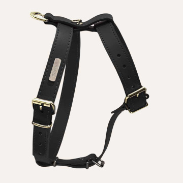 Кожаная шлея BranniPets - Arnés Nara Black