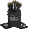 DoggyDolly Glamour Black Одежда для собак Зимний комбинезон