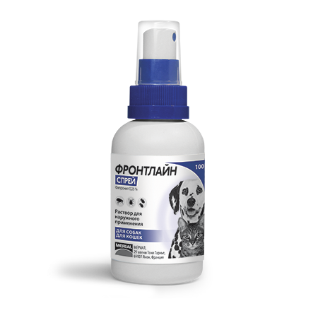 Frontline (Фронтлайн) Spray Спрей от блох и клещей
