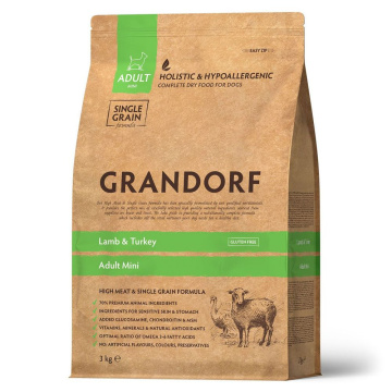 Grandorf Lamb & Turkey Adult Mini