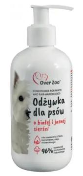 Кондиционер Over Zoo для собак с белой и светлой шерстью 