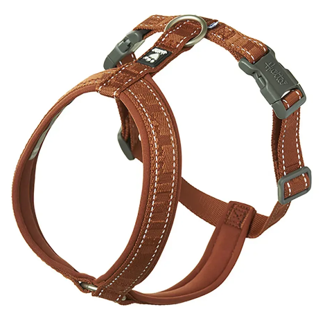 Анатомическая шлейка для собак Hurtta Casual Y-harness Коричневый