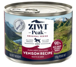 Полнорационный влажный корм для собак Ziwi Peak Verison Recipe Venison Recipe Оленина 
