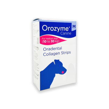 Orozyme M Орозим Жувальні смужки для гігієни ротової порожнини для собак середніх порід