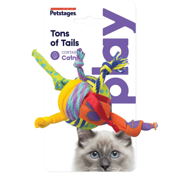 Petstages Catnip Tons of Tails Игрушка "Толстые хвостики" для кошек
