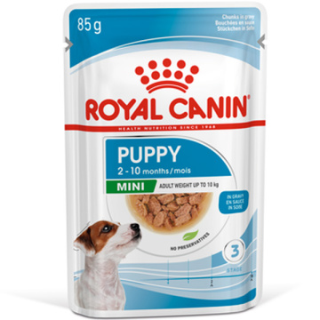 Royal Canin Mini Puppy (кусочки в соусе)
