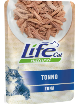 Life Cat Natural Tuna Pouch из филе тунца