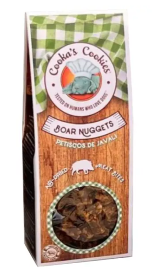 Натуральні сушені ласощі для собак Cooka`s Cookies 100% М'ясо кабана
