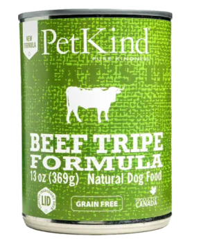 PetKind Beef Tripe Formula Натуральный влажный корм для собак из говядины и говяжьего рубца