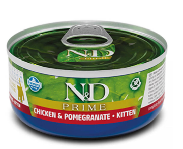 Farmina N&D Prime GF Chicken & Pomegranate Kitten