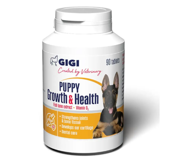 Gigi puppy growth & health/паппи гроу & хелс