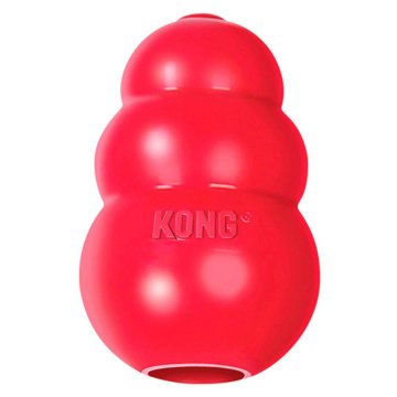 Kong Classic Суперміцна легендарна іграшка для собак з отвором для ласощів