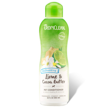 TropiClean Lime & Cocoa Butter Кондиціонер для прискорення линьки, для собак та котів