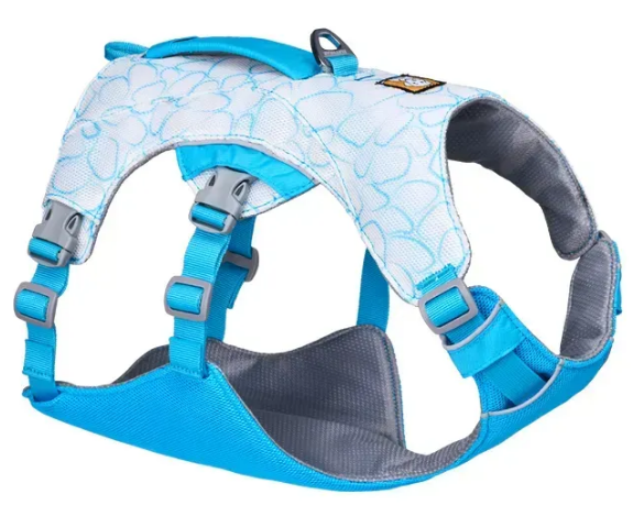 Охлаждающая шлейка для собак Ruffwear Swamp Cooler Голубой
