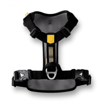 Шлея Woolly Wolf Roam Harness Black Ripple для собак смягченная
