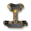 Шлея Woolly Wolf Roam Harness Green Ripple для собак пом'якшена